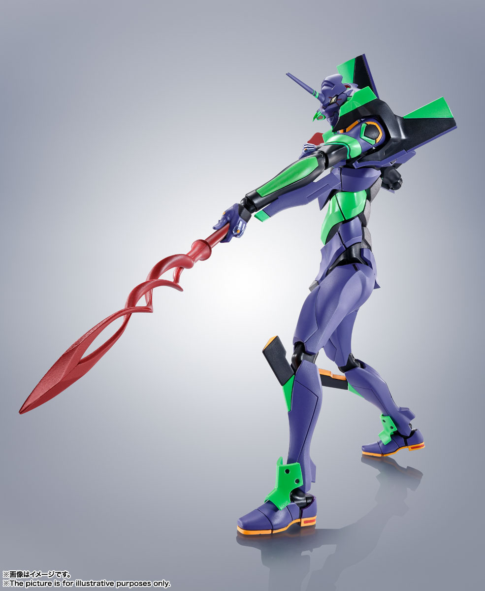 ROBOT魂 <SIDE EVA> エヴァンゲリオン初号機+カシウスの槍(リニューアルカラーエディション) 4573102693259
