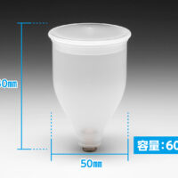 ウェーブ エアブラシ用軽量塗料カップ60cc 4943209382422