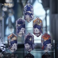 原神 厳霜と狂焔シリーズ 缶バッジ Genshin 6942421185376
