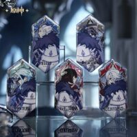 原神 厳霜と狂焔シリーズ 缶バッジ Genshin 6942421185376