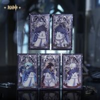 原神 厳霜と狂焔シリーズ ホログラムカード Genshin 6942421185390