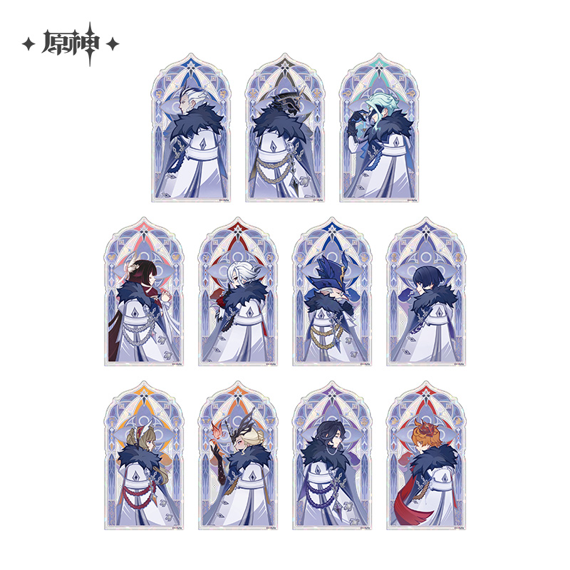 原神 厳霜と狂焔シリーズ アクリルスタンド Genshin 6942421185413