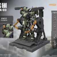 銘匠伝(MJZ STUDIO) 005_銘匠伝 ブルーホエール REA-03 オオヤマネコ プラスチックモデルキット  6976342690046