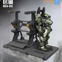 銘匠伝(MJZ STUDIO) 005_銘匠伝 ブルーホエール REA-03 オオヤマネコ プラスチックモデルキット  6976342690046