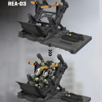 銘匠伝(MJZ STUDIO) 005_銘匠伝 ブルーホエール REA-03 オオヤマネコ プラスチックモデルキット  6976342690046