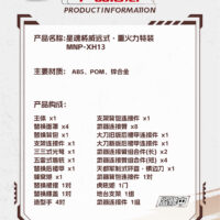 MOTOR NUCLEAR 001_MOTOR NUCLEAR MNP-XH13 威遠式 重火力特装 プラスチックモデルキット 6972147748999