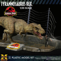 エクスプラス 1/35スケール ジュラシック・パーク ティラノサウルス・レックス プラスチックモデルキット 4532149023917