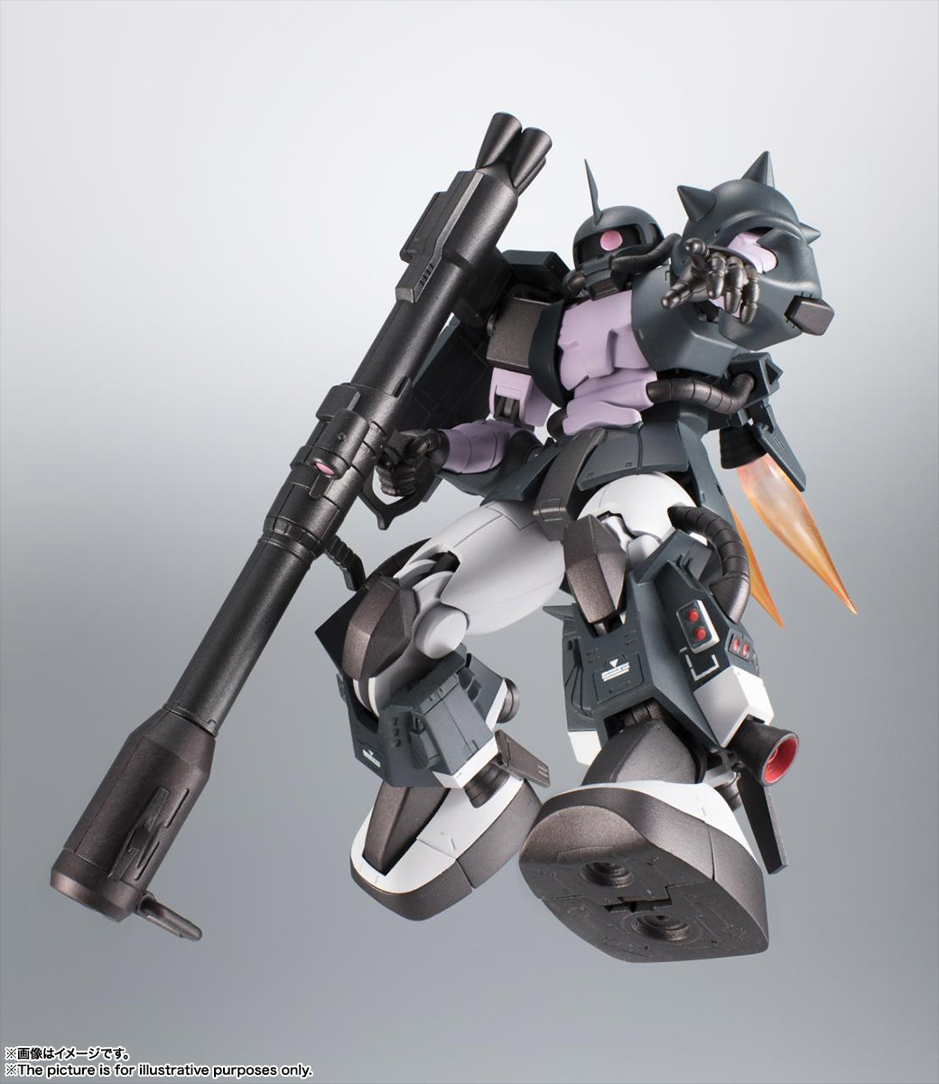 ROBOT魂 <SIDE MS> MS-06R-1A 高機動型ザクII Ver. A.N.I.M.E. -黒い三連星- 4573102550392