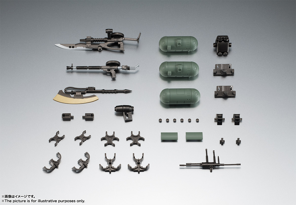 ROBOT魂 <SIDE MS> ジオン軍武器セット Ver. A.N.I.M.E. 4573102553843