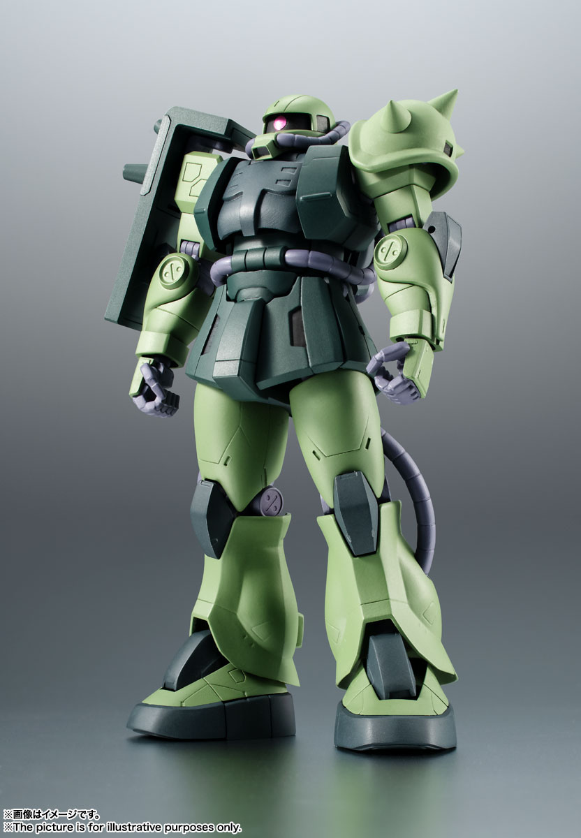 ROBOT魂 <SIDE MS> MS-06JC 陸戦型ザクII JC型 Ver. A.N.I.M.E. 4573102629845