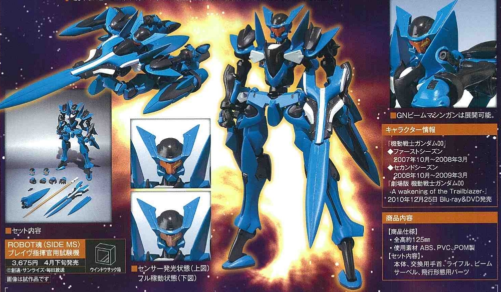 ROBOT魂 <SIDE MS> ブレイヴ指揮官用試験機 4543112632975