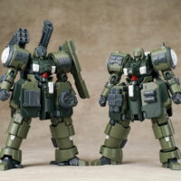 012_SHEIK MAINLAND ULTRA ACTION TROOPERシリーズ 砲撃型ザロヴ(ZAROV) 1/144スケール プラスチックモデルキット(グリーン) 6976567570888
