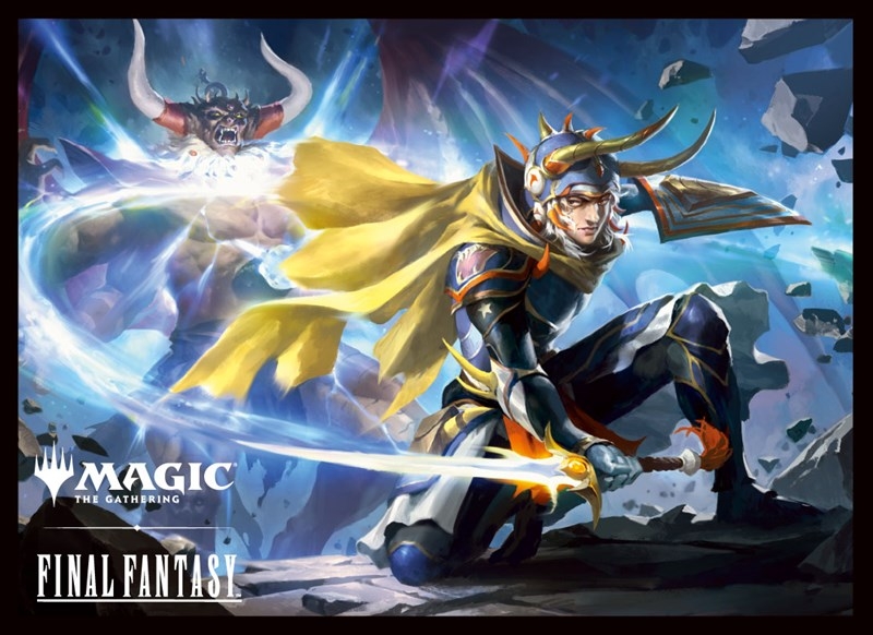 マジックザギャザリング――FINAL FANTASY プレイヤーズカードスリーブ MFS-44 光の一閃 4970381808587