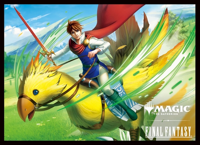 マジックザギャザリング――FINAL FANTASY プレイヤーズカードスリーブ MFS-48 バッツとボコ 4970381808624