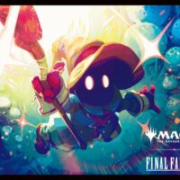 マジックザギャザリング――FINAL FANTASY プレイヤーズカードスリーブ MFS-50 迷える黒魔道士、ビビ 4970381808648 公式画像1