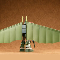 マックスファクトリー 太陽の牙ダグラム COMBAT ARMORS MAX25 1/72 Scale ソルティック H8 ラウンドフェイサー ハングライダー装着タイプ 4545784015254