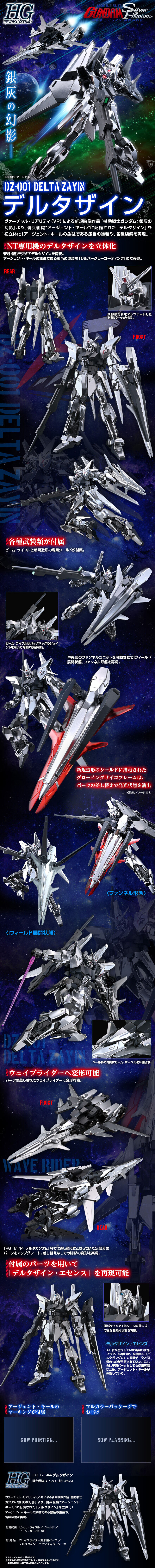 HG 1/144 デルタザイン 公式商品説明（画像）