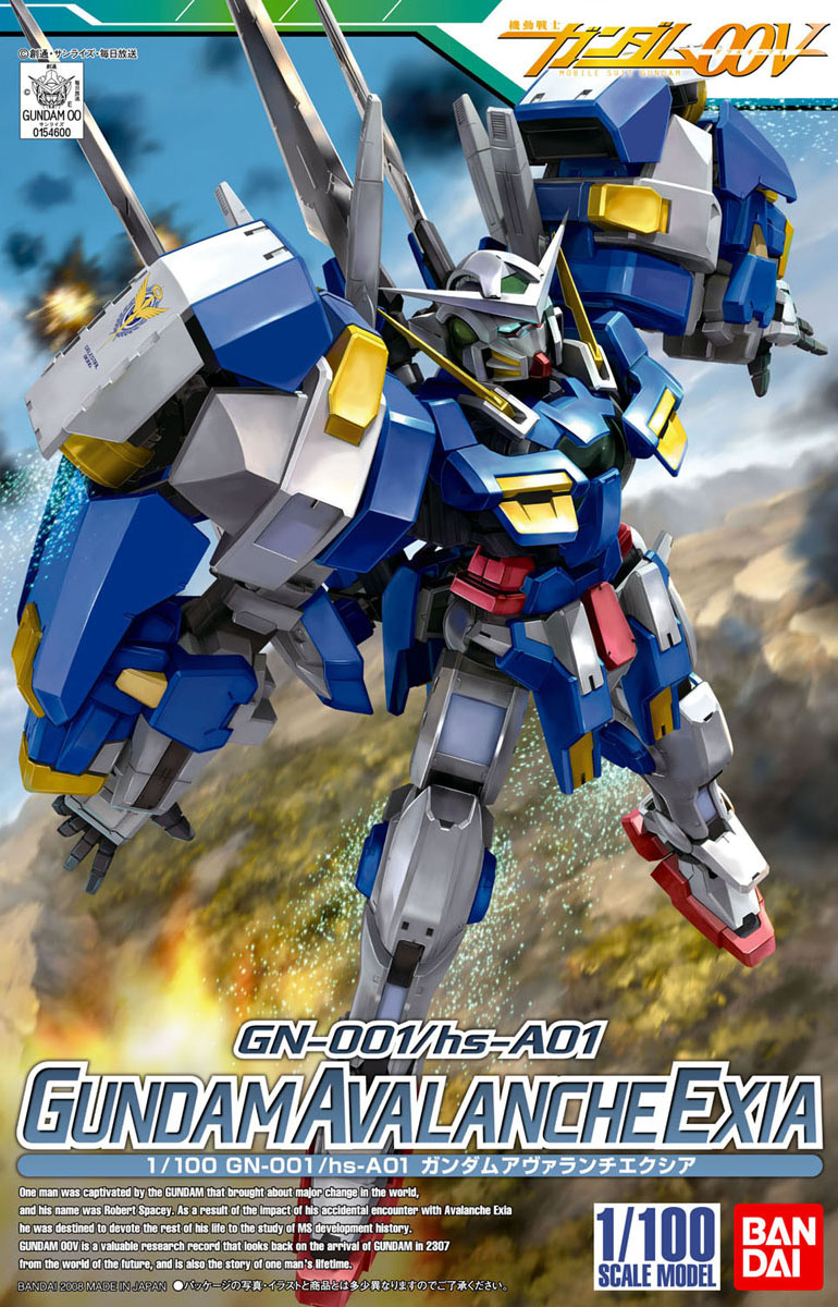 1/100 GN-001/hs-A01 ガンダムアヴァランチエクシア [Gundam Avalanche Exia]