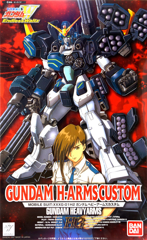 HG 1/100 EW-4 XXXG-01H2 ガンダムヘビーアームズカスタム [Gundam H-Arms Custom]