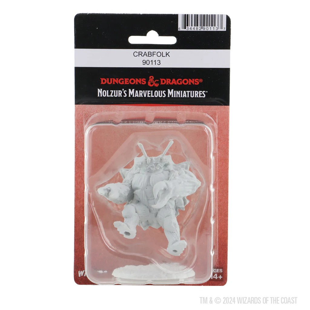 D&D NOLZUR’S MARVELOUS MINIATURES:Crabfolk 90113