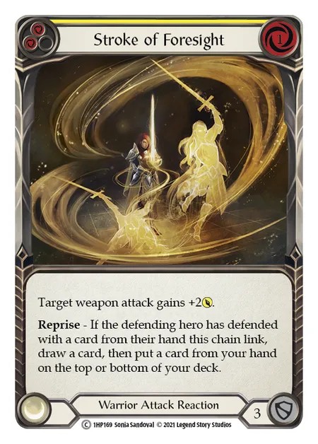181800[U-ARC052-Rainbow Foil]Silver the Tip[Rare]（Arcane Rising Unlimited Edition Ranger Action Non-Attack Yellow）【FleshandBlood FaB】