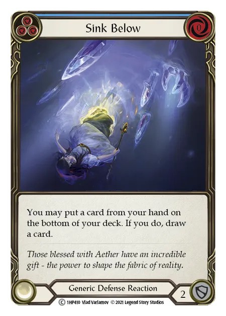 182041[FAB038-Rainbow Foil]Ghostly Visit[Promo]（Premier OP Shadow NotClassed Action Attack Red）【FleshandBlood FaB】