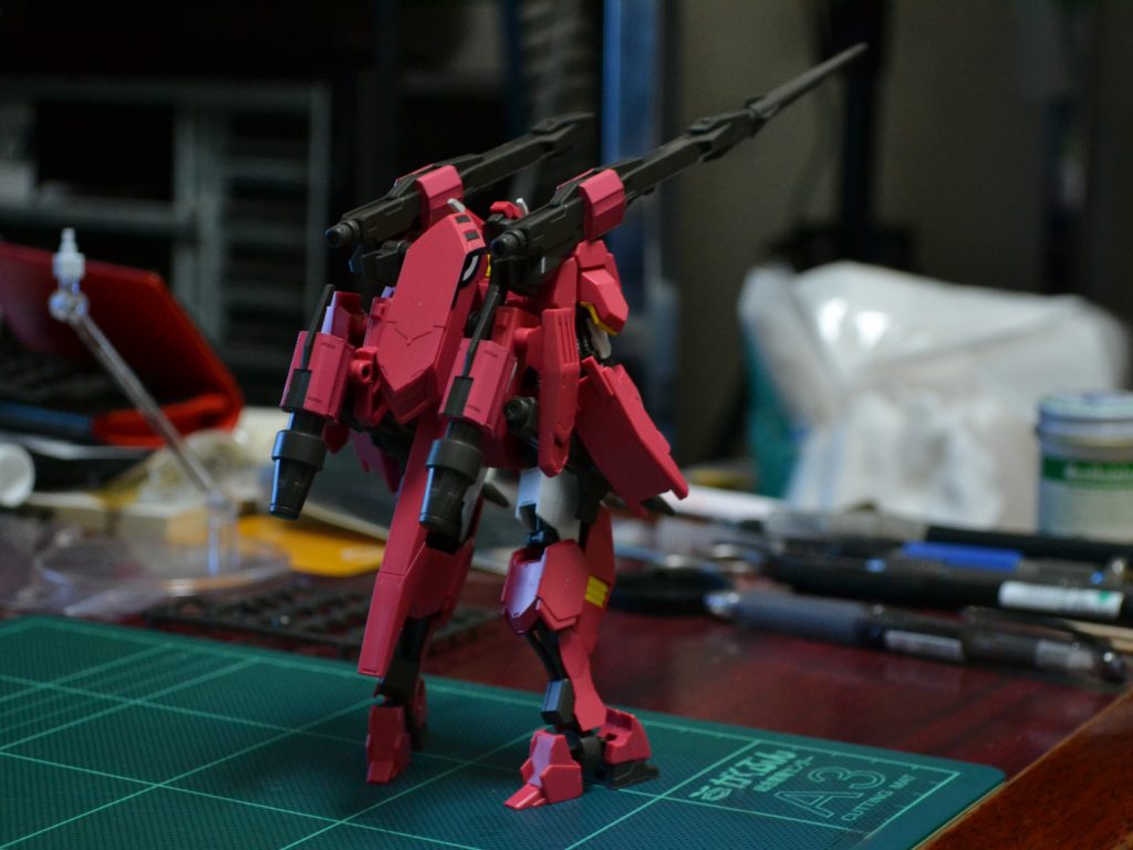 HG 1/144 鉄華団コンプリートセット 背面