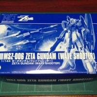 HGUC 1/144 MSZ-006 ゼータガンダム（ウェイブシューター） [Zeta Gundam (Wave Shooter Equipment Type)]
