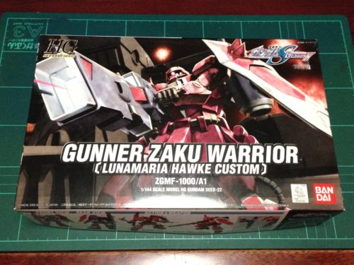 HG 1/144 ZGMF-1000/A1 ガナーザクウォーリア（ルナマリア・ホーク専用機） [Gunner ZAKU Warrior  “Lunamaria Hawke Custom”] 5055467 4573102554673 0132134 4543112321343 |  ガンプラはじめました 1/144マニア模型