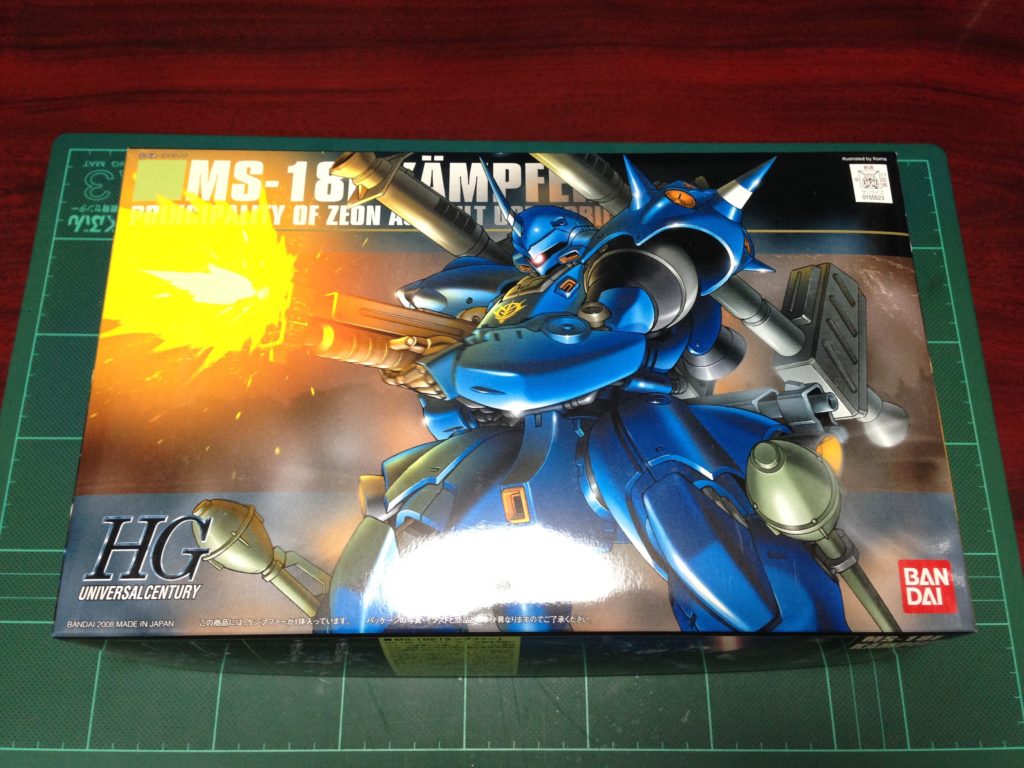 HGUC 1/144 MS-18E ケンプファー パッケージ