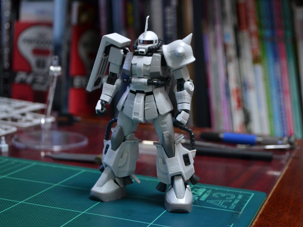 RG 1/144 MS-06R-1A シン・マツナガ専用ザクII 正面