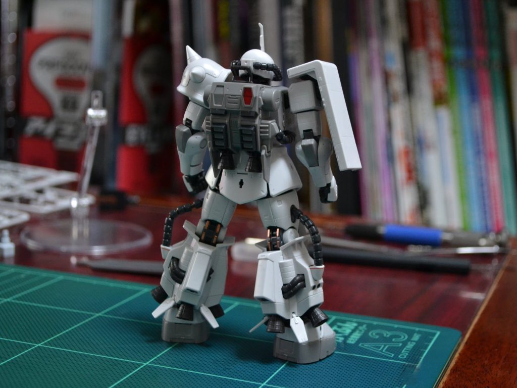 RG 1/144 MS-06R-1A シン・マツナガ専用ザクII 背面