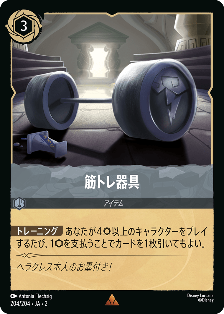 [ROF]レア 筋トレ器具 （フラッドボーンの渾沌 204/204 ）[ROF204]