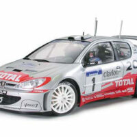 タミヤ 1/24 プジョー206WRC2002 24255 4950344242559