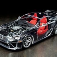 タミヤ 1/24 フルビュー レクサスLFA 24325 4950344243259