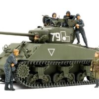 タミヤ ミリタリーミニチュア(MM)ソビエトM4A2（76）W シャーマン戦車（人形6体付） 25105 4950344251056