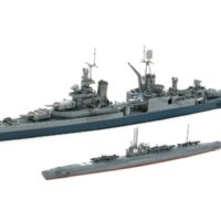 タミヤ 1/700 日本潜水艦 伊-58後期型＆インディアナポリス 25119 4950344251193