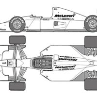タミヤ 1/20 マクラーレンHonda MP4/7 25171 4950344251711