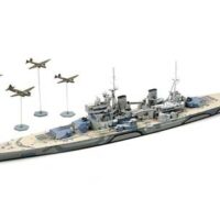 タミヤ ウォーターライン WL615 イギリス戦艦プリンスオブウェールズ マレー沖海戦 31615 4950344316151