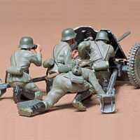 タミヤ ミリタリーミニチュア(MM)37mm対戦車砲 35035 4950344980178