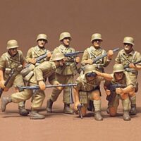 タミヤ ミリタリーミニチュア(MM)ドイツ歩兵セット アフリカ・コーア 35037 4950344962129