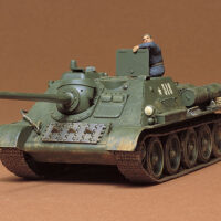 タミヤ ミリタリーミニチュア(MM)ソビエトSU-85襲撃砲戦車 35072 4950344350728