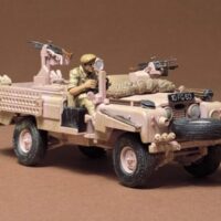 タミヤ ミリタリーミニチュア(MM)英国陸軍 SASランドローバー＜ピンクパンサー＞ 35076 4950344350766