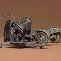タミヤ ミリタリーミニチュア(MM)4連高射砲 35091 4950344980512