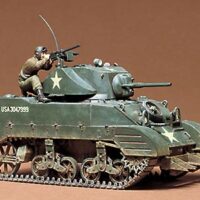 タミヤ ミリタリーミニチュア(MM)アメリカ 軽戦車M5A1ヘッジホッグ/スポット 35097 4950344990337