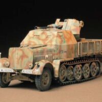 タミヤ ミリタリーミニチュア(MM)8トンハーフ 3.7cm空機関砲 35144 4950344962372