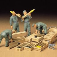 タミヤ ミリタリーミニチュア(MM)ドイツ戦車兵 砲弾搭載セット 35188 4950344351886