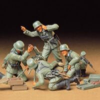 タミヤ ミリタリーミニチュア(MM)ドイツ歩兵 迫撃砲チームセット 35193 4950344351930