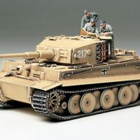 タミヤ ミリタリーミニチュア(MM)タイガーⅠ 中期生産型 オットーカリウス搭乗車 35202 4950344352029