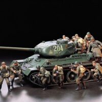 タミヤ ミリタリーミニチュア(MM)ソビエト歩兵進撃 35207 4950344352074